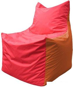 Кресло-мешок Flagman Фокс Ф2.1-176 (красный/оранжевый)