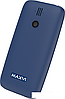Кнопочный телефон Maxvi B110 (синий), фото 4