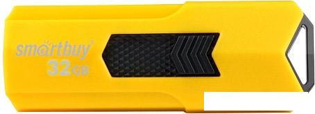USB Flash Smart Buy Stream 32GB (желтый) - фото 1 - id-p224881884