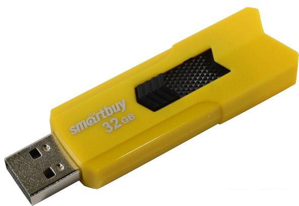 USB Flash Smart Buy Stream 32GB (желтый) - фото 4 - id-p224881884
