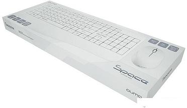 Клавиатура + мышь QUMO Space (белый), фото 2