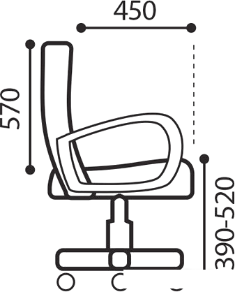 Кресло Brabix Prestige Ergo MG-311 (ткань, серый) - фото 8 - id-p224852715