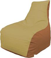 Кресло-мешок Flagman Бумеранг Б1.3-16 (охра/оранжевый)