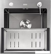 Кухонная мойка Avina HM4548 PVD (графит), фото 2