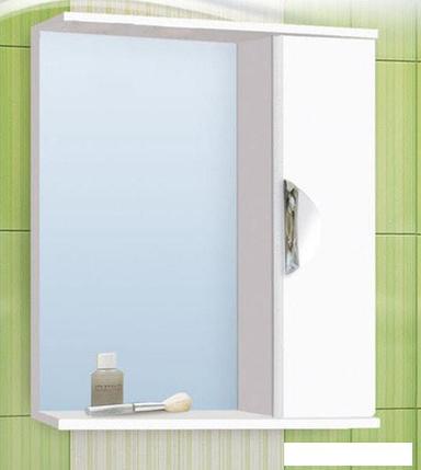 Мебель для ванных комнат Vako Шкаф с зеркалом Ника 70 (правый), фото 2