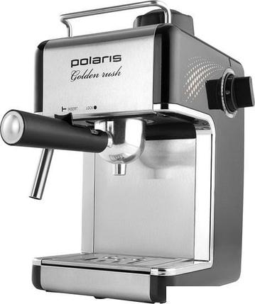 Рожковая бойлерная кофеварка Polaris PCM 4006A Golden rush, фото 2