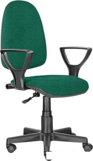 Кресло Brabix Prestige Ergo MG-311 (ткань, черный/зеленый) - фото 1 - id-p224852808