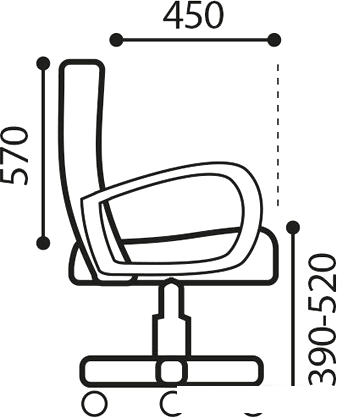 Кресло Brabix Prestige Ergo MG-311 (ткань, черный/зеленый) - фото 7 - id-p224852808