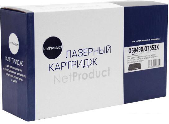 Тонер-картридж NetProduct N-Q5949X/Q7553X