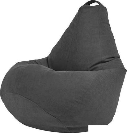 Кресло-мешок Sled Велюр 70х70х100 (антроцит), фото 2
