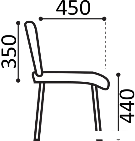 Офисный стул Brabix Iso CF-005 (ткань, бордовый) - фото 5 - id-p224852853