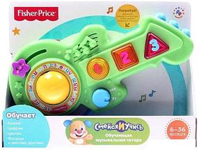 Интерактивная игрушка Fisher-Price Гитара Смейся и учись BFY40, фото 3