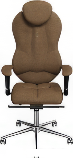Кресло Kulik System Grand (азур, карамель с подголовником) - фото 1 - id-p225073448
