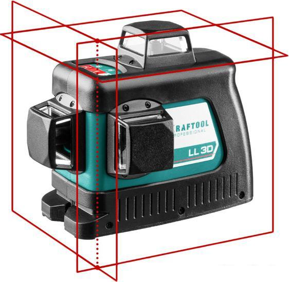 Лазерный нивелир KRAFTOOL LL-3D-2 34640-4 (с держателем и детектором) - фото 5 - id-p225048515