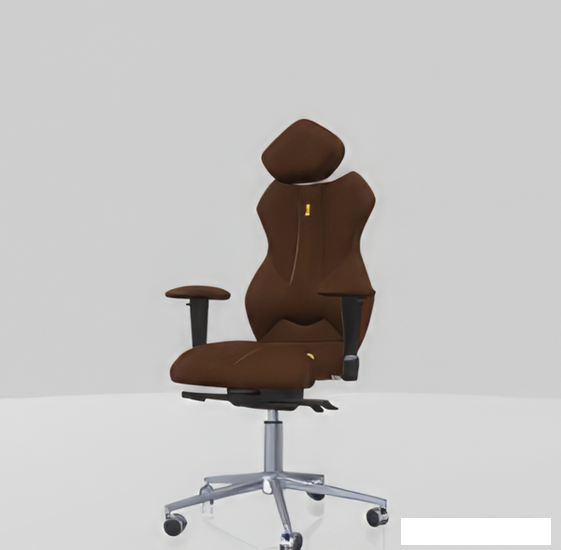 Кресло Kulik System Royal (азур, шоколад с подголовником) - фото 2 - id-p225159409