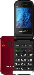 Кнопочный телефон Maxvi E8 (розовый)