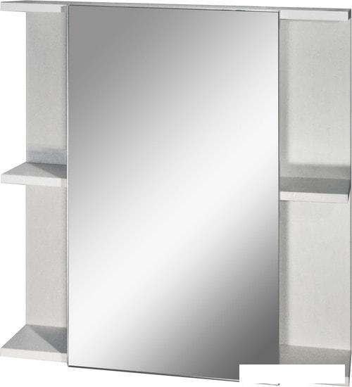 Мебель для ванных комнат Гамма Шкаф с зеркалом 07т (белый)