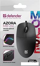Мышь Defender Azora MB-241 (черный), фото 3