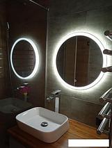 Пекам Зеркало LED Ring2-60х60s (с сенсором на прикосновение), фото 3