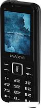 Кнопочный телефон Maxvi K21 (черный), фото 2