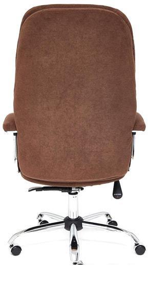 Кресло TetChair Softy LUX (флок, коричневый) - фото 6 - id-p224849132