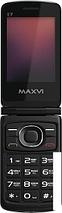 Кнопочный телефон Maxvi E7 (красный), фото 2
