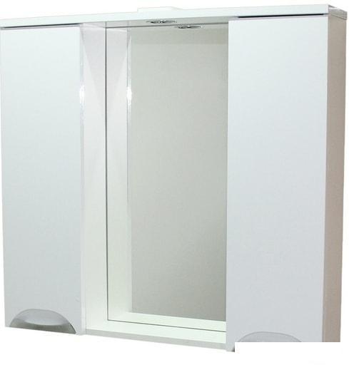 СанитаМебель Шкаф с зеркалом Эмили 101.900 (белый) - фото 1 - id-p224894912