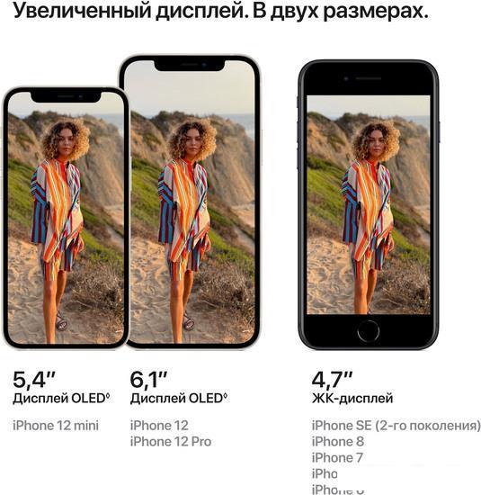 Смартфон Apple iPhone 12 64GB Восстановленный by Breezy, грейд A+ (зеленый) - фото 6 - id-p225072181