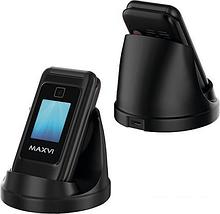Кнопочный телефон Maxvi E8 (черный), фото 2