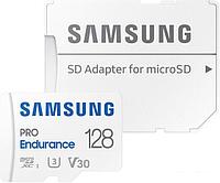 Карта памяти Samsung PRO Endurance+ microSDXC 128GB (с адаптером)