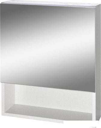 Мебель для ванных комнат Гамма Шкаф с зеркалом 12 (белый), фото 2