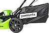 Колёсная газонокосилка Greenworks GD60LM46SP (с 1-м АКБ 4 Ah), фото 4