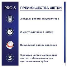 Электрическая зубная щетка Oral-B PRO Series 3 3500 D505.513.3X (черный), фото 2