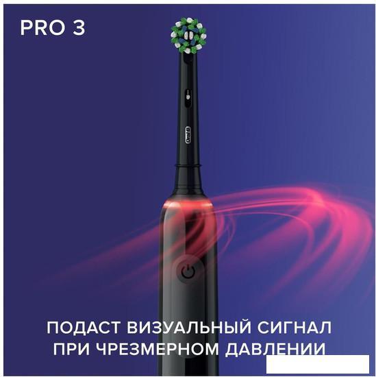 Электрическая зубная щетка Oral-B PRO Series 3 3500 D505.513.3X (черный) - фото 5 - id-p225074116