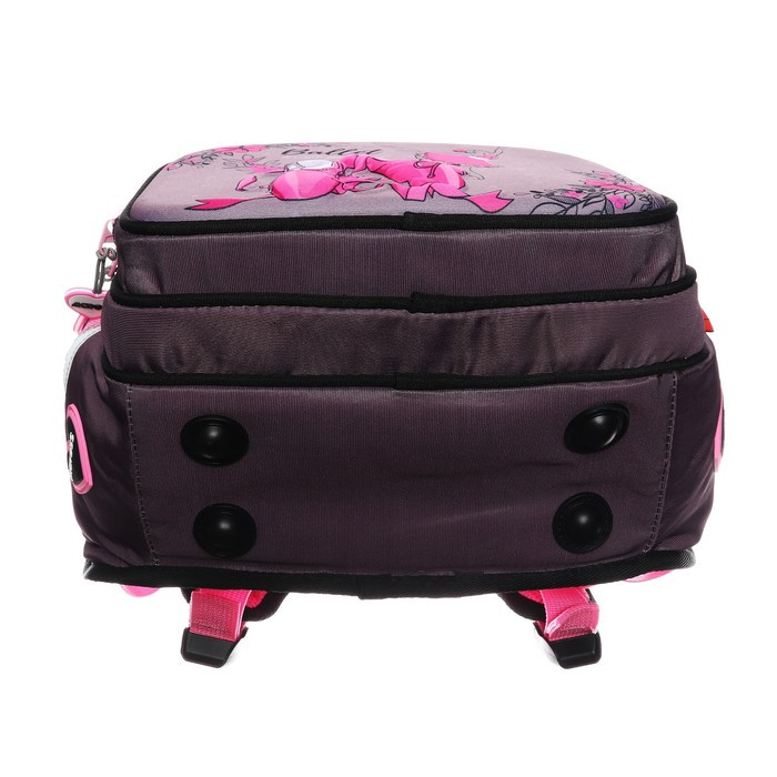 Рюкзак школьный 40 х 33 х 15 см, эргономичная спинка, Across 548, розовый ACR23-548-1 - фото 5 - id-p225267724
