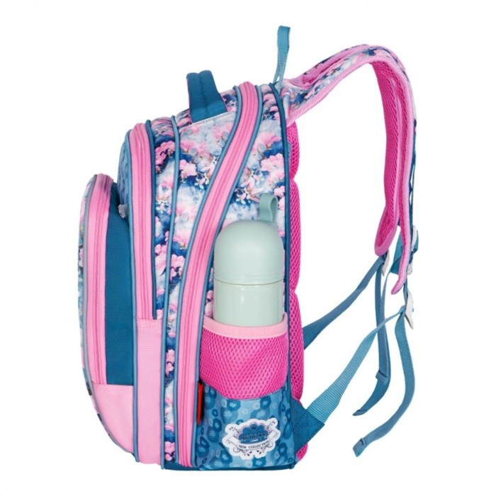 Рюкзак каркасный 39 х 29 х 17 см, Across 640, наполнение: мешок, голубой/розовый ACR22-640-9 - фото 3 - id-p225267730
