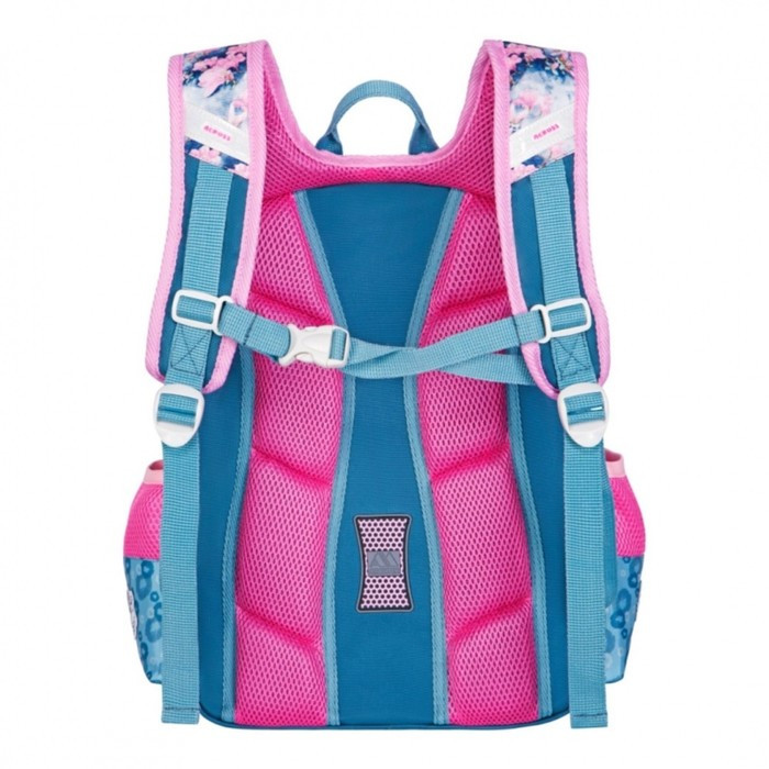 Рюкзак каркасный 39 х 29 х 17 см, Across 640, наполнение: мешок, голубой/розовый ACR22-640-9 - фото 4 - id-p225267730