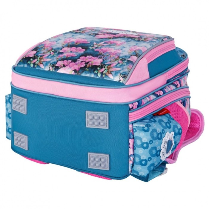 Рюкзак каркасный 39 х 29 х 17 см, Across 640, наполнение: мешок, голубой/розовый ACR22-640-9 - фото 7 - id-p225267730