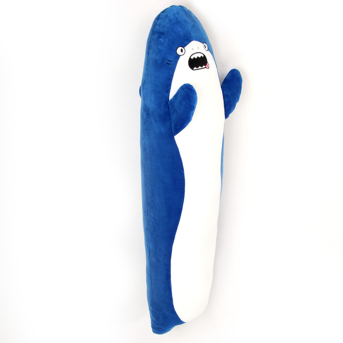 Мягкая игрушка "Акула", 110 см, цвет синий - фото 3 - id-p225267842