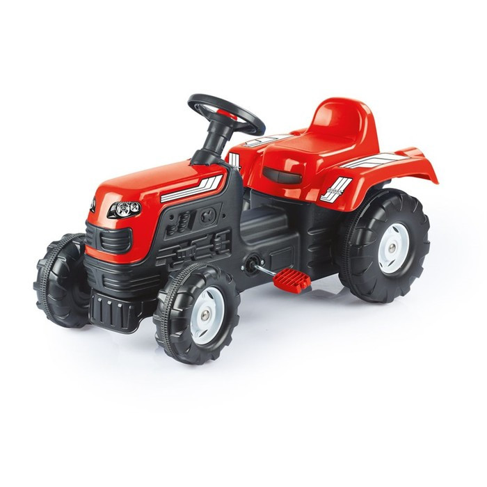 Трактор педальный DOLU Ranchero, клаксон, цвет красный - фото 1 - id-p225268902