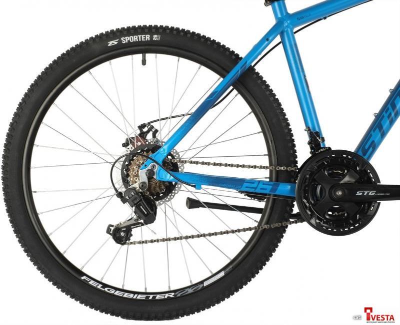 Велосипед Stinger Element Evo 26 р.16 2021 (синий) - фото 3 - id-p225269876