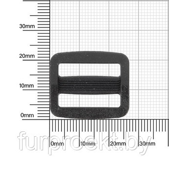 Пряжка 20мм R2001 черн (Q)