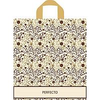 Пакет Перфекто Принто-пакет петлевой 400х370х0,095 ПВД 25шт/уп 300шт/кор
