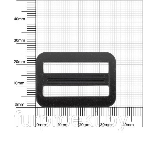 Пряжка 30мм R3201 черн (Q)