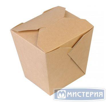Коробка для лапши 700 мл, 101х101х106 мм OSQ ECO Noodles, крафт, карт., 30 шт/упак 360 шт/кор - фото 1 - id-p202764804