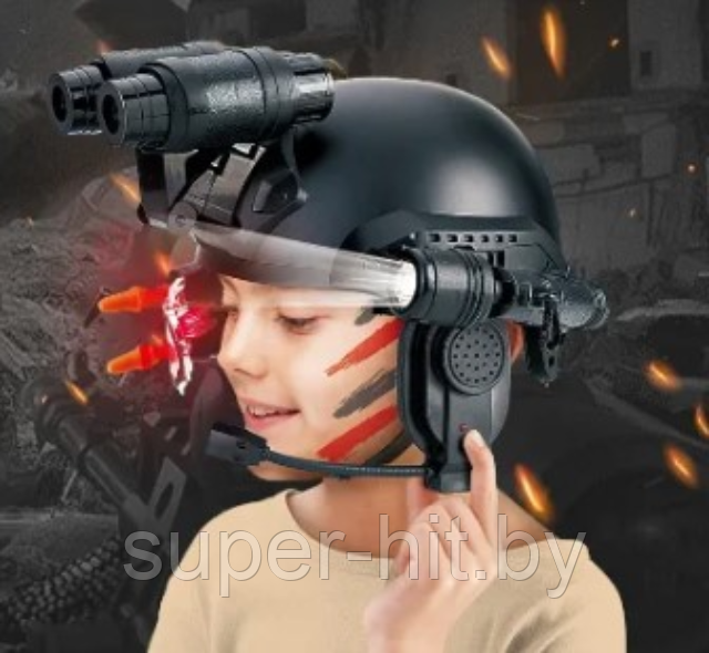 Детский тактический шлем YC-M14 - фото 2 - id-p225270442