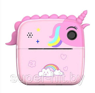 Детский фотоаппарат мгновенной термопечати Children Digital Print Camera (фото, видео, поддержка SD-card), фото 2