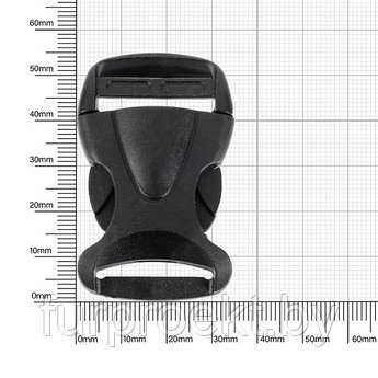 Фастекс 25мм К2504 чёрн (Q)