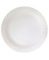 Тарелка бумажная Snack Plate SaaMi d=180мм,белая мелованная 1000шт/кор