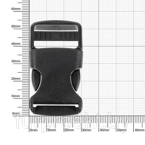 Фастекс 25 мм черный (A 2501)